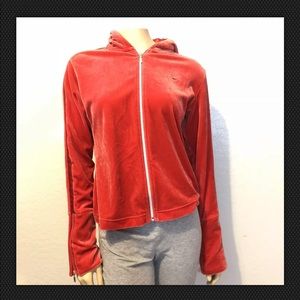 Nike Hoodie sweater size L color vivid red